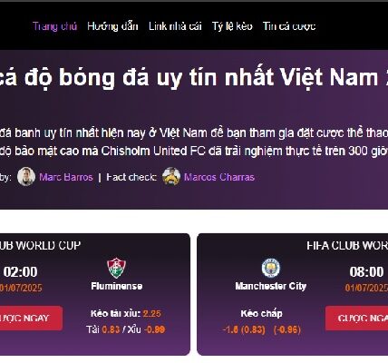 Diễn đàn cá độ bóng đá Chisholm United FC mang đến nhiều thông tin 
